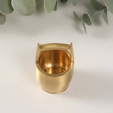 Souvenir brass "Chalice of wealth" 3x3x5 cm-3
