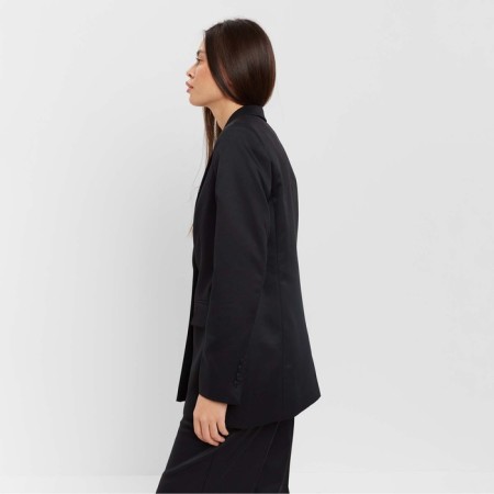 Jacket female single -breasted mist p. 50, black-1