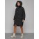 Coat insulated winter female, size 46, black color