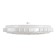 Lamp with PDU "Fidia" LED 48W Dimmer 39x39x7cm