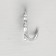 Tundra-lick hook No. 41, chrome, 1 pc.
