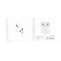 Hoco EW20 headphones, TWS, wireless, inserts, BT 5.3, 30/300 mAh, white