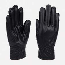 Gloves male, dimensionless, with insulation, black color