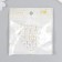 Decor for creativity plastic "Pearls with a pin" 1x1 cm set 20 pcs