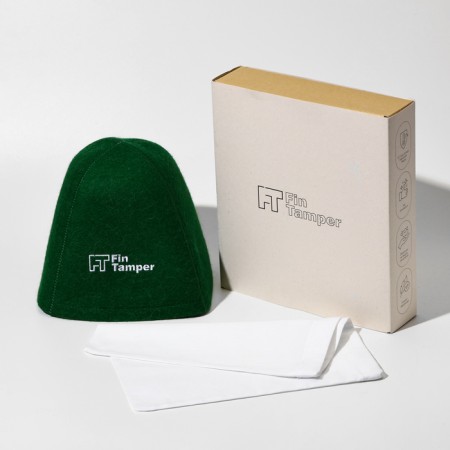 Alpaki bath hat, green-5
