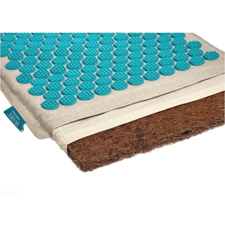 Acupuncture Bradex "Nirvana", beige, turquoise spikes, premium series-8