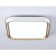 LED ceiling LED Ambrella Light, Air, FZ1259, LED, 27 W, 2025LUM, 5000K, white color, gold