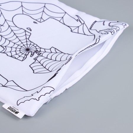 Pillowcase for coloring "Web", 30 x 30 cm-5