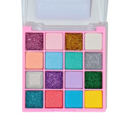 A set of shadows for children for age 16 centers, 8 with sparkles, 8 matte-1