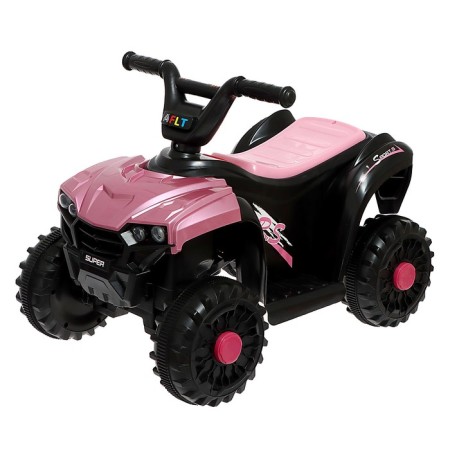 Electric car "ATV", light, AUX, pink