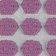 Iplikator-river, PVC base, 140 modules, 28 × 64 cm, transparent/purple color