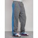 Sports male pants, size 48, gray color