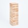 The falling tower of Jenga, 20.5 x 6.3 cm, 54 bar, bar 6.3 x 1.1 x 2.1 cm cm