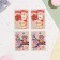 Set of mini -postcard "wishes - 1" craft, 40 pieces, 5 x 7 cm