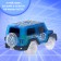 Magic track machine Magic Tracks, works on batteries, blue color