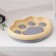 Soap dish "paw", plastic, 13.5 × 10 × 2.5 cm, color mix