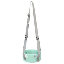 Reins for children No. 1, mint stars, turquoise color