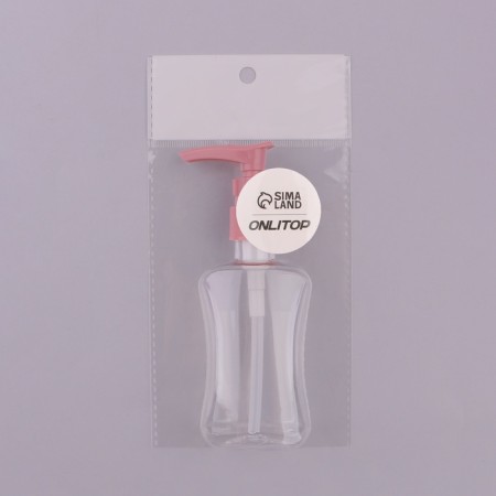 A bottle for storage, with a dispenser, 100 ml, color mix-7