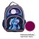 School backpack, 36 x 23 x 13 cm, ergonomic back, calligrata n "Magic unicorn"