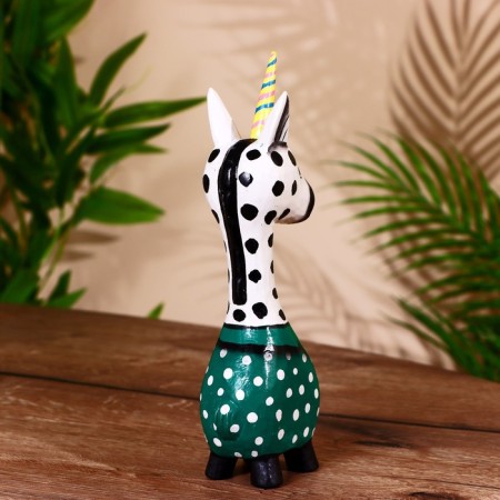 Souvenir "Unicorn" wood 25 cm-2