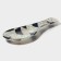 Glass stand under a spoonful of the “pink marble” shade, 23.5 × 8.3 × 1.5 cm