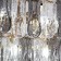 Suspended Bogate’s Callas 365/10, E14, 10x60W, 830x350x330 mm, brass color