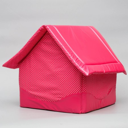 House "Tenderness", 35 x 37 x 42 cm, pink-2