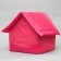 House "Tenderness", 35 x 37 x 42 cm, pink