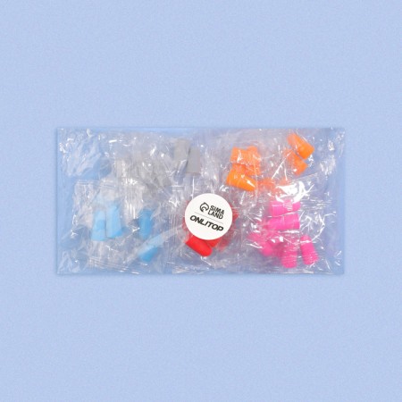Berushi, packing 20 pairs, in a package, color mix-6