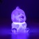 Nightnik "chicken" LED from batteries white 6x6x6 cm Risalux