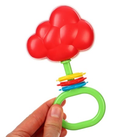 Little rattle "Cloud", color mix, Aelita-4