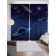Photostes "at the cosmic depth", Saten, size 145x265 cm, 2 pcs