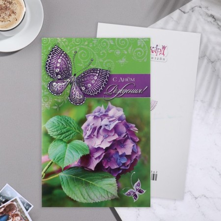 The complex is a complex "Happy Birthday!" Hydrangea, a5