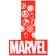A postcard with magnetic bookmarks "Real Hero", Marvel, 3 pcs.