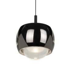 Suspension lamp mantra roller, led, 1000lm, 3000k, 177 mm, black color