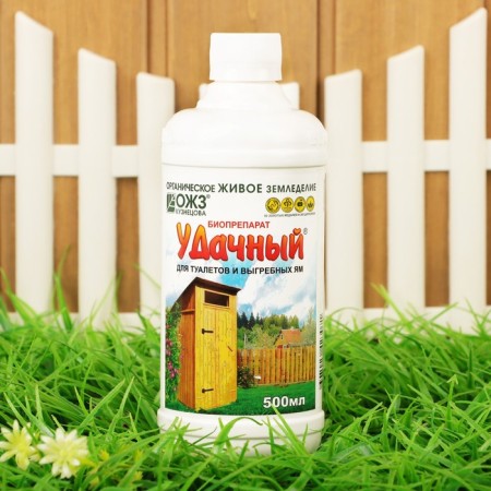 Biubrodal for toilets and cesspools "Successful", 0.5 liters