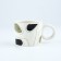 Ceramic geometric mug, 400 ml