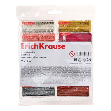 Plasticine 12 flowers 192 GECH KRAUSE, euro suspension, economical packaging-13