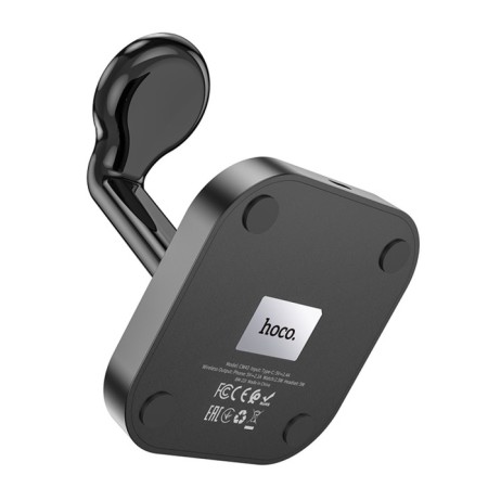 Hoco CW43, 3 B charger, for smart hours, 1 type-C, 2.4 A, black-3
