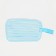 Cosmetic bag with lightning, blue color