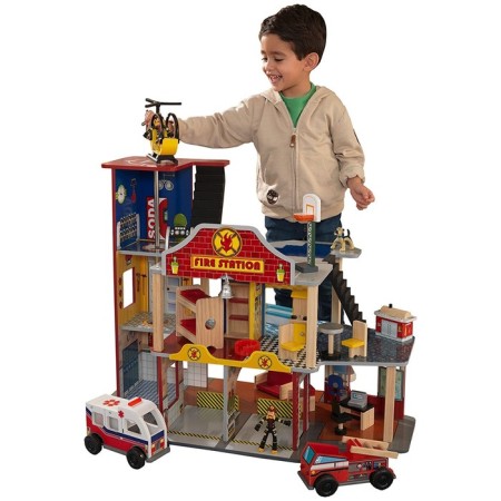 Game set Deluxe Fire and Rescue Station