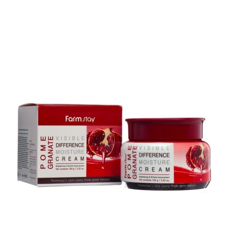 Face cream moisturizer with extract Farmstay grenade, 100 g