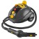 Endever Odyssey Q-808, floor, 1500 watts, 85 g/min, 0.7 l, dark gray