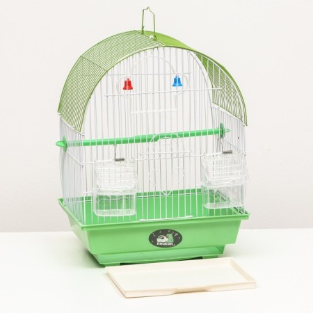 Poultry cell equipped BD-1/3C, 30 x 23 x 39 cm, green-6