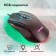 GMNG XM004 Black/Red optical mouse (12800DPI) USB for laptop (8but)