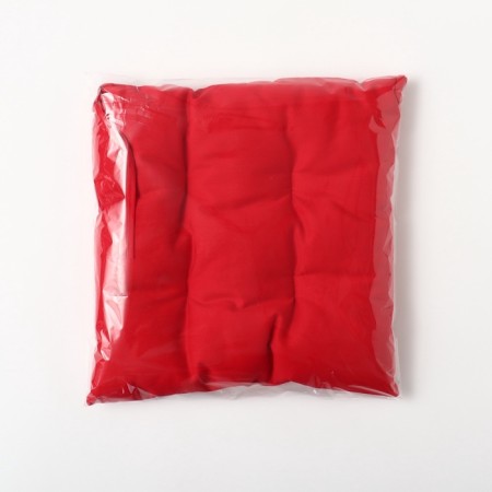 Sitting for chair Ethel New Year Collection 42x42 cm, central red, 100% hl, sarzha 190 g/m2-8