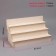 Slide 3 steps 81 × 38 × 45 cm, thickness 3 mm, beige color