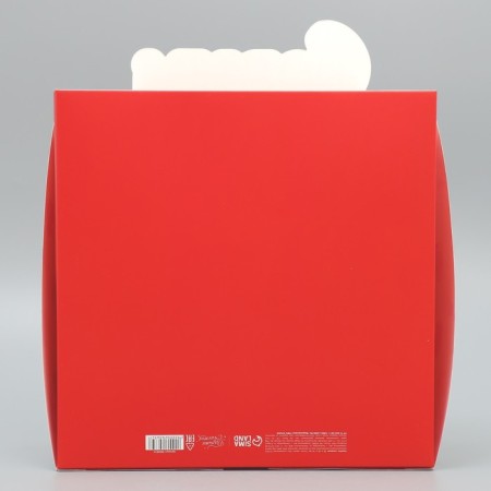 Folding box "Happy New Year", fireplace, 25 x 25 x 10 cm, new year-5