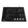 Hon surface NordFrost HS 6040 B, gas, 4 burners, black