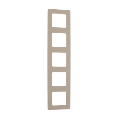 LEGRAND Inspiria frame, 5 post, ivory
